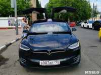 По Туле проехал кортеж из двух десятков электромобилей Tesla, Фото: 27