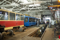 Дмитрий Миляев посетил трамвайное депо, Фото: 26