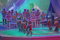 Почти 200 детей из Тульской области побывали на новогоднем представлении в Москве, Фото: 36