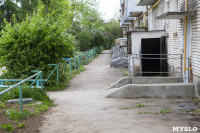 В Щекино жители дома для слепых просят отремонтировать двор, Фото: 9
