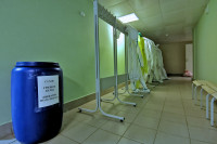 Репортаж из «красной зоны»: как устроен коронавирусный госпиталь в Туле, Фото: 15