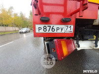 В Туле Niva подрезала микроавтобус и тот влетел в пожарных, Фото: 20