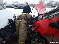 В Донском в ДТП столкнулись две пассажирские «Газели» и три легковушки, Фото: 7
