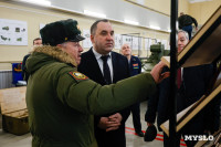 Андрей Дубровский встретился со студентами Военного учебного центра им. Тульского рабочего полка, Фото: 56