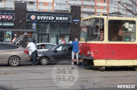 На ул. Советской в Туле снова «паровозик»: на этот раз из четырех машин, Фото: 4