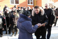 Владимир Груздев и руководители Фонда содействия реформированию ЖКХ в Кимовске , Фото: 8