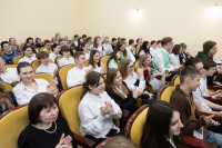 Александр Олешко и школьники , Фото: 3