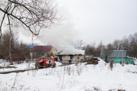 Сгоревший дом в Скуратовском, Фото: 28