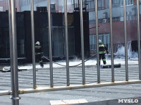 Загорелся недостроенный ТЦ на Красноармейском проспекте, Фото: 9