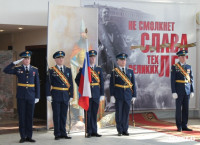 Церемония крепления Боевого знамени к древку, Фото: 5