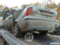 Авария на Щекинском шоссе в Туле, Фото: 10