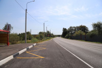 В Суворовском районе прошла приемка отремонтированной дороги «Голодское-Суворов-Одоев», Фото: 1