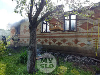 Сгорел дом в поселке Лесной, Фото: 11