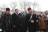 Освящение креста купола Свято-Казанского храма, Фото: 12