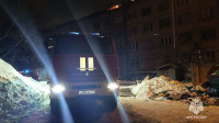 Возгорание общежития в Ясногорске, Фото: 1