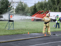 В Туле пожарные-добровольцы соревновались, кто из них лучший, Фото: 31