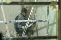 Дмитрий Миляев проверил, как идет ремонт вечерней школы на ул. Зорге, Фото: 19