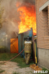 На улице Патронной загорелся частный дом, Фото: 4