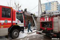 На пожаре в доме по ул. Калинина обошлось без пострадавших, Фото: 2