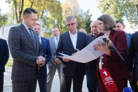 Губернатор с рабочим визитом посетил Новомосковск, Фото: 23
