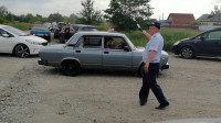 Опашка, бетонные блоки и разъяснения указа губернатора: Полицейские провели рейд в Кондуках, Фото: 1