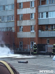 Загорелся недостроенный ТЦ на Красноармейском проспекте, Фото: 14