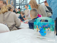 Фестиваль «Шар-папье»: Тульский кремль украсили огромные новогодние бусы, Фото: 1