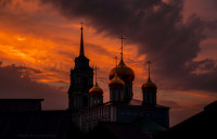 Тульский кремль на закате, Фото: 6