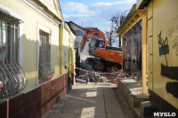 Снос аварийного дома на улице Октябрьской, Фото: 53