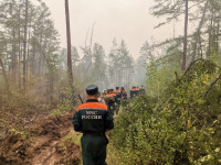 Тульские спасатели помогают тушить лесные пожары в Якутии, Фото: 1