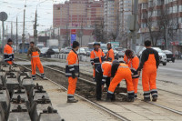 В Туле на проспекте Ленина стартовал ремонт трамвайных путей, Фото: 1