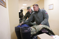 Алексей Дюмин проверил экипировку и подготовку мобилизованных туляков , Фото: 25