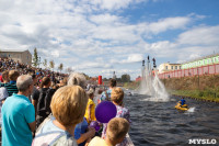 На Казанской набережной выступили флайбордисты, Фото: 67