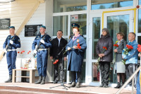 В Туле открыли мемориальную доску военнослужащему Сергею Карцеву, Фото: 11