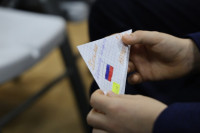 Алексей Эрк передал школьникам ответные письма от участников СВО, Фото: 5