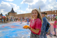 В Туле прошел фестиваль красок на Казанской набережной, Фото: 40
