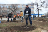 Закладка вишнёвого сада в Заречье 18 апреля 2015 года, Фото: 33