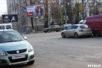 Знаки запрета поворота на ул. Агеева. 10.10.2014, Фото: 4