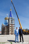 Установка купола Свято-Казанского храма в Мясново, Фото: 68