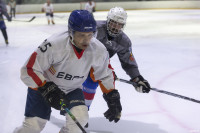Команда ЕВРАЗ обыграла соперников в отборочном матче Тульской любительской хоккейной Лиги, Фото: 66
