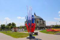 Тулу украсили флагами ко Дню России, Фото: 2