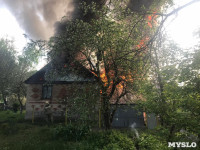 Сгорел дом в поселке Лесной, Фото: 19