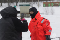 Тульские блогеры с водолазами МЧС «спасли» провалившегося под лёд человека, Фото: 18