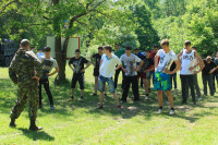 Тульский ОМОН провел боевую подготовку школьников, Фото: 1