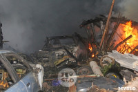 В Туле пожар уничтожил дом и три автомобиля, Фото: 9