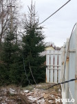 Деревня замерзает: в Щекинском районе третий день не восстановлены оборванные ветром провода, Фото: 4