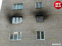 Последствия крупного пожара на ул. Калинина в Туле, Фото: 16
