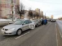 На проспекте Ленина произошло массовое ДТП, Фото: 2
