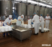 Алексей Дюмин посетил Узловский молочный комбинат, Фото: 11