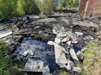 Разлив нефтепродуктов и пожар на бывшей птицефабрике «Рассвет», Фото: 2